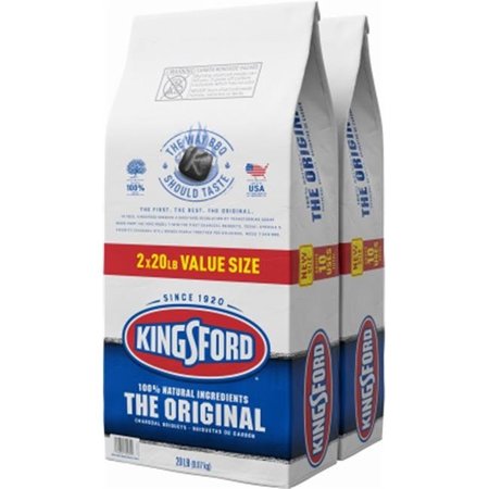Kingsford Products Kingsford Products 250987 20 lbs Original Kingsford; Charcoal - Pack of 2 250987